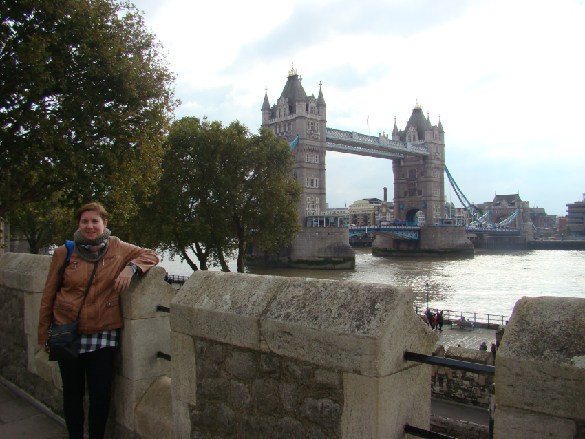 Le London Bridge vu de la Tour de Londres