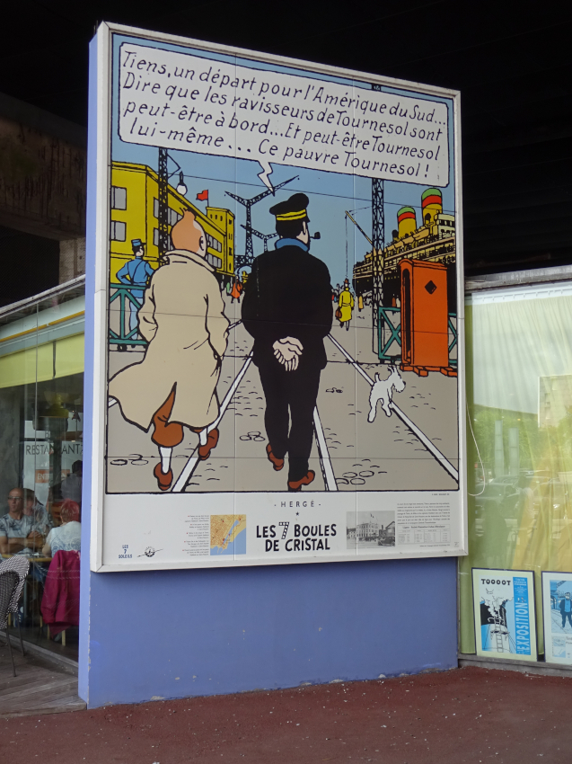 Tintin à Saint-Nazaire